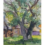 Anna Maślakiewicz-Brzozowska (1912-1986), Drzewo, 1949 r.