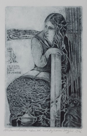 Ryszard Stryjec (1932 Lipniszki k. Lidy-1997 Gdańsk), Melancholia, 1986 r.