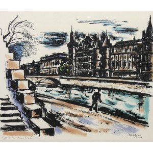 Michel Adlen (1898 Łuck – 1980 Paryż), Sekwana w Paryżu