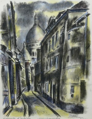 Michel Adlen (1898 Łuck – 1980 Paryż), Montmartre