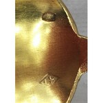 Komplet 6 łyżeczek Francja, ok. 1900 r., pr. srebra 800/1000 złocone