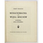 KRASICKI I. – Monachomachia czyli wojna mnichów. Ilustr. Zofja Stryjeńska. Kraków [1921]. Spółka Wyd. Fala. 4, s....