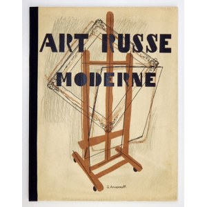 ART russe moderne. Préface par André Salmon. Paris 1928. Éditions Laville. 4, s. 93, [2]....