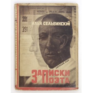 SELVINSKIJ I. – Zapiski poeta. Povest. Moskva-Leningrad 1928. Okładka El Lissitzky&#39;...