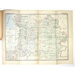 [LITWA]. Wielkie Księstwo Litewskie w połowie XVI wieku. Część północna. Mapa barwna form. 39,2x53,5 cm....