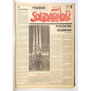 SOLIDARNOŚĆ. Tygodnik. Nr 1-37: 3 IV-11 XII 1981.