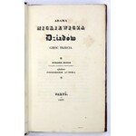 MICKIEWICZ Adam - Adama Mickiewicza Dziadów część trzecia. Wyd. II [...] ozdobione popiersiem autora. Paryż 1833....