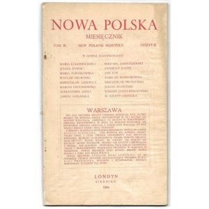Pierwodruk eseju My, Żydzi polscy Tuwima z 1944 r.