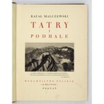 MALCZEWSKI Rafał - Tatry i Podhale. [1935]. s. 206, [9].