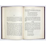 NOWAKOWSKI Janusz Ferd[ynand] - Ambroży Grabowski. Wspomnienie z Krakowa. Warszawa 1869. Nakł. autora. 8, s. [4], III, [...