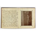 [PIWNICZNA]. Rękopiśmienny, ozdobiony oryginalnymi fotografiami opis dwumiesięcznych wakacji spędzonych w Piwnicznej w 1...