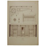 POKUTYŃSKI F[ilip] [Roman] - Willa w Piekarach. Wydanie autograficzne przez ... W 14 tablicach. Kraków 1865....