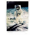 [LĄDOWANIE na Księżycu]. Dwie publikacje okolicznościowe z 1969 poświęcone misji Apollo 11 i pierwszemu pobytowi ludzi n...