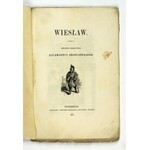 BRODZIŃSKI Kazimierz - Wiesław. Sielanka krakowska. Petersburg 1857. B. M. Wolff. 4, s. [4], 36....