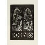 DRETLER-FLIN Stefania - Kraków. Dziesięć drzeworytów ... Z przedm. Krystyny Grzybowskiej. Wyd. II. [Kraków] 1948. 4,...