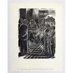 MROŻEWSKI Stefan - Ghetto of Warsaw. 16 Woodcuts. Oakland, California 1966. Judah L. Magnes Memorial Museum. 4, s. [6], ...