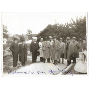 BELINA-PRAŻMOWSKI W. – w Truskawcu, 6 VI 1934. z podpisem R. Jarosza, właściciela uzdrowiska.