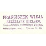 [STOLARSTWO artystyczne - rodzina i czeladnicy rzeźbiarza Franciszka Wieji w Bielsku - fotografia pozowana]. [l....