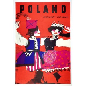 ŚWIERZY Waldemar - Poland. Krakowiak - folk-dance. 1962.