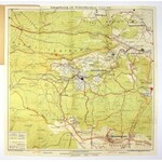 [KARKONOSZE]. Umgebung von Schreiberhau [= Szklarska Poręba]. Mapa barwna form. 49,...