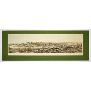 [KRAKOW]. A view of Cracow from Podgórze. 1864; J. Brydak.