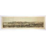 [KRAKOW]. Blick auf Krakau von Podgórze aus. 1864. von J. Brydak.