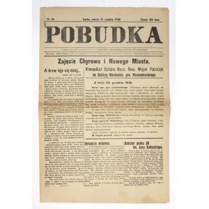 POBUDKA. Nr 46: 21 XII 1918.