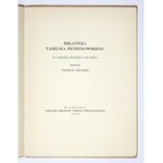 MOCARSKI Zygmunt - Bibljoteka Tadeusza Pietrykowskiego na pamiątkę osiągnięcia 5000 dzieła. Skreślił ......