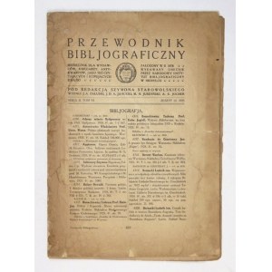 PRZEWODNIK bibljograficzny. S. 2, t. 6, zesz. 13: 1925.