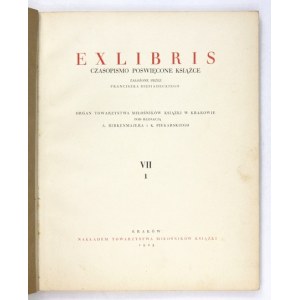 EXLIBRIS. T. 7, zesz. 1: 1925.