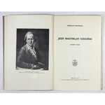 GUBRYNOWICZ Bronisław - Józef Maksymiljan Ossoliński, człowiek i pisarz. Lwów 1928. Ossolineum. 8, s. 93, [2], tabl....