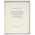 REYCHMAN Kazimierz - Dział polski w zbiorze exlibrisów British Museum. Sprzedaż księgozbioru ś.p....