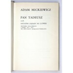 MICKIEWICZ A. - Pan Tadeusz. Ilustr. J. M. Szancer. 1988.