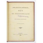 CHOŁONIEWSKI Stanisław - Sen w Podhorcach. Wyd. II. Kraków 1888. Nakł. J. K. Żupańskiego & K. J. Heumanna. 8, s....