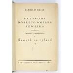 HAŠEK Jaroslav - Przygody dobrego wojaka Szwejka podczas wojny światowej. T. 1-4. Warszawa 1930-...