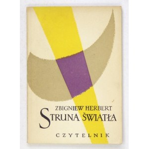 HERBERT Z. – Struna światła. Pierwsze wydanie.  