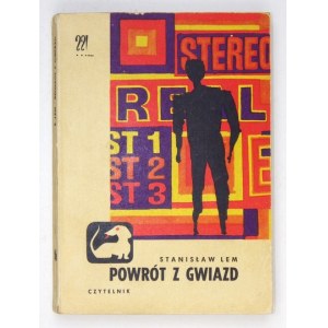 LEM Stanisław - Powrót z gwiazd. Warszawa 1961. Czytelnik. 16d, s. 243, [5]. brosz. Seria Z jamnikiem.