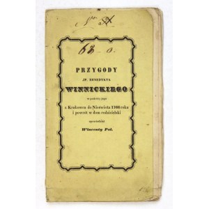 POL Wincenty - Przygody JP. Benedykta Winnickiego w podróży jego z Krakowca do Nieświeża 1766 roku i powrót w dom rodzic...