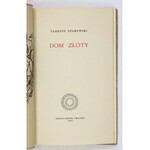 SUŁKOWSKI Tadeusz - Dom złoty. Londyn 1961. Oficyna Poetów i Malarzy. 8, s. 83, [4], tabl. 1. opr. oryg. kart....