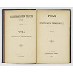 TREMBECKI Stanisław - Pisma ... T. 1-2. Lwów 1883. Księgarnia F. H. Richtera. 16d, s. [8], XVIII, [2], 197; [8],...