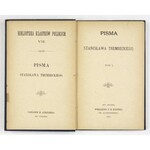 TREMBECKI Stanisław - Pisma ... T. 1-2. Lwów 1883. Księgarnia F. H. Richtera. 16d, s. [8], XVIII, [2], 197; [8],...