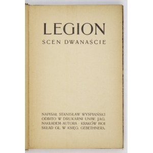 WYSPIAŃSKI S. – Legion. Wydanie drugie.