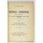 BAŁABAN Majer - Historja i literatura żydowska ze szczególnem uwzględnieniem historji Żydów w Polsce. Dla klas wyższych ...