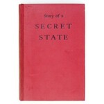 KARSKI Jan - Story of a Secret State. Boston [USA] 1944. H. Mifflin Comp. 16d, s. VI, 391. opr. oryg....