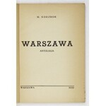 Warszawa. Antologia. Druk konspiracyjny. 1943.