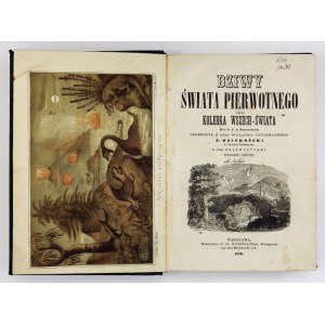 [VOLLMER Karl Gottfried Wilhelm] - Dziwy świata pierwotnego czyli kolebka wszech-świata Dra W. F. A. Zimmermana [pseud.]...