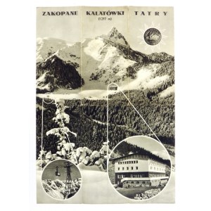 ZAKOPANE, Kalatówki (1.217 m), Tatry. Kraków  [nie przed 1938]. Druk. Narodowa. Folder form. 42x29,...