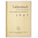 TASCHENBUCH für den Verkehr mit dem Generalgouvernement. 1943. Berlin 1943. Süd-Ost-Verlag W. Jaspert. 16d, s. 200, [7]....