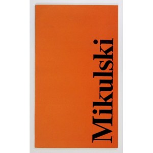 Kazimierz Mikulski. Malarstwo. Łódź, IV 1975. Katalog.