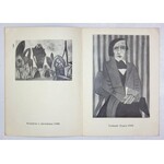 Katalog debiutanckiej wystawy Fangora w 1949.